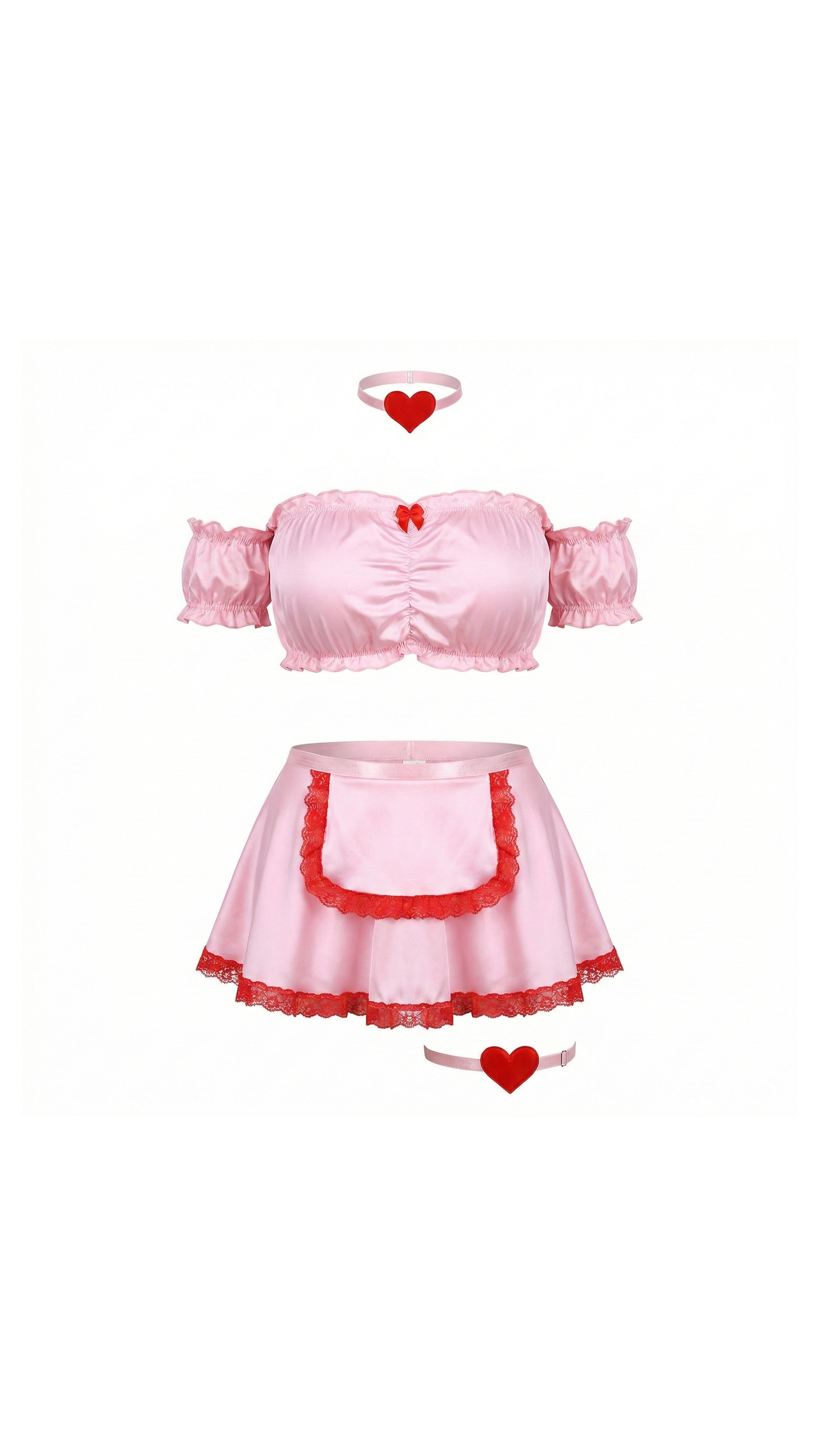Blush Skirt II Pembe Etekli Kadın Kostüm