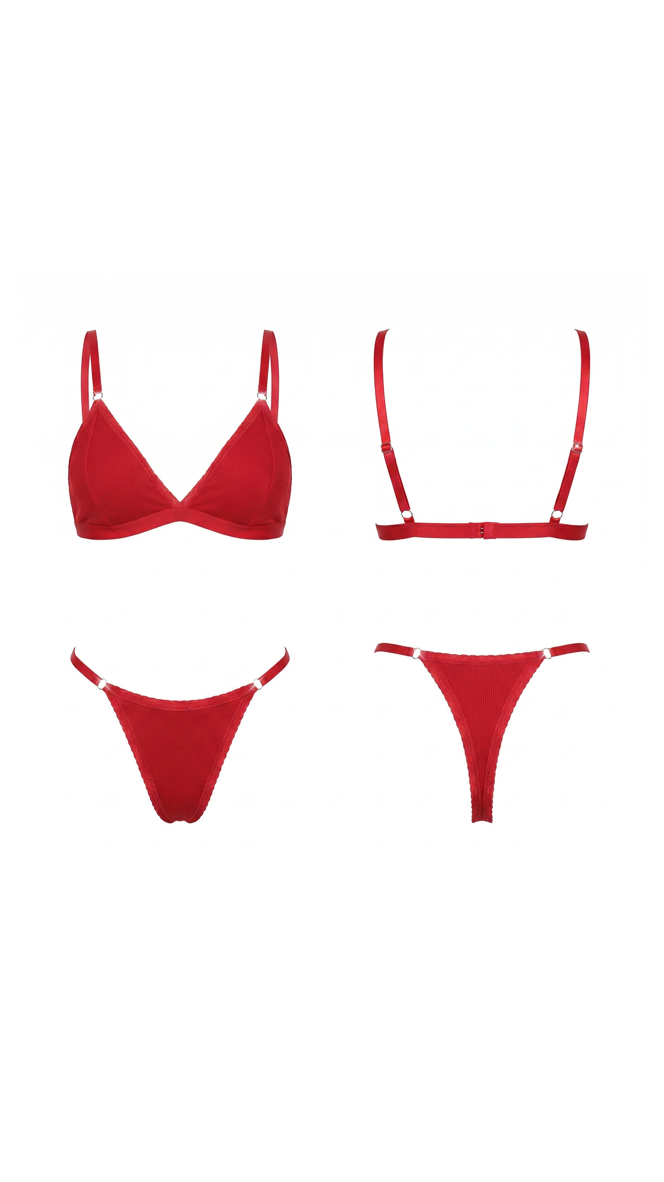 Scarlet Tide Kırmızı Mayo Bikini