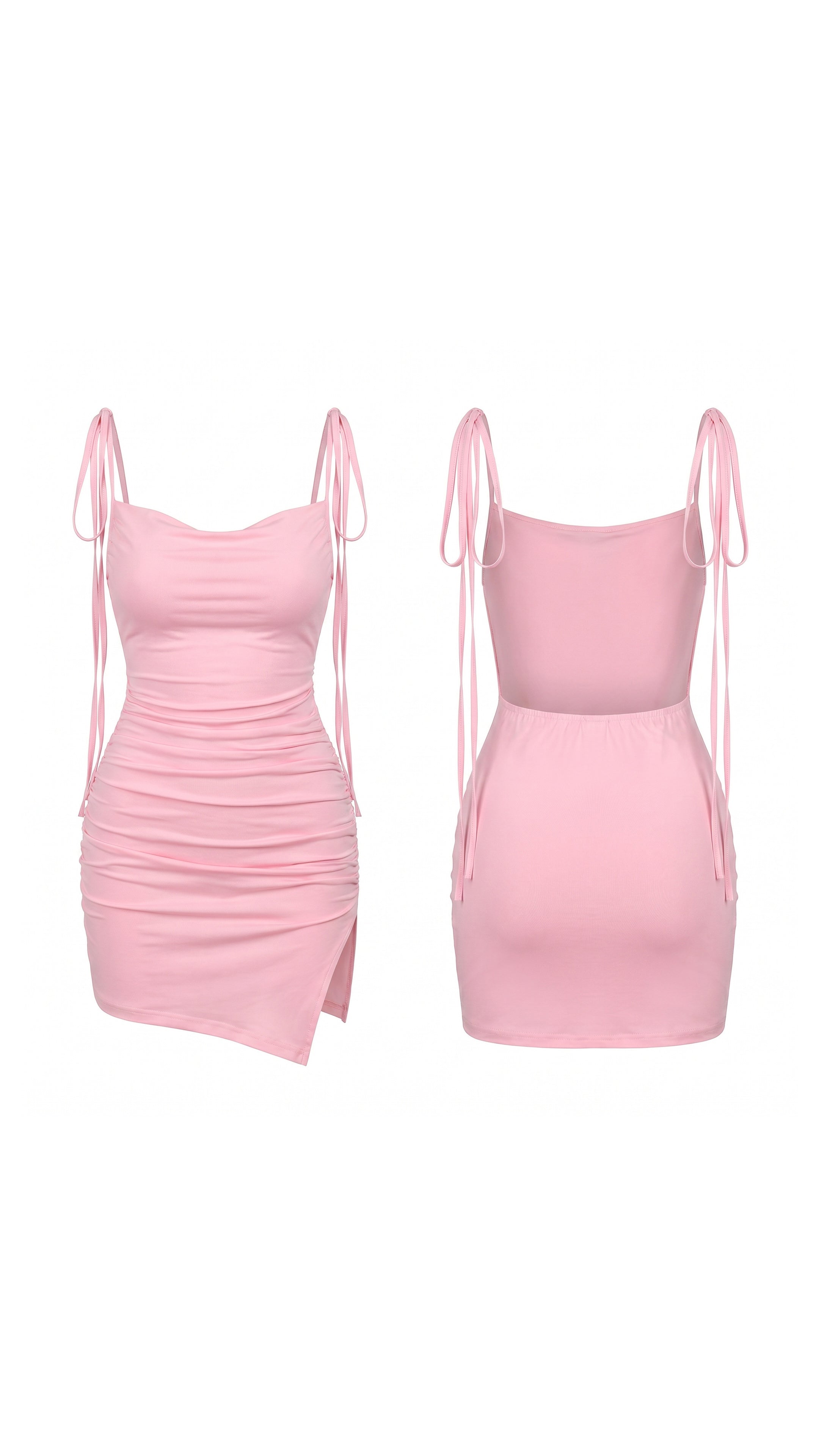 Blush Club Pembe Clup Elbisesi